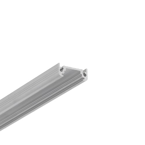 1m Aluprofil SURFACE10 BC/UX - Unbehandeltes Aluminium, Aufbau, LED-Schiene