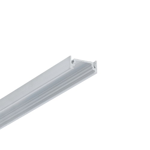2m Aluprofil SURFACE10.V2 BC/U - Unbehandeltes Aluminium, Aufbau, LED-Schiene