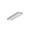 2m Aluprofil SURFACE14 EE7F/TY - Eloxiert, Aufbaumontage, LED-Schiene
