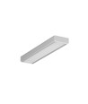 2m Aluprofil SURFACE14 EE7F/TY - Eloxiert, Aufbaumontage, LED-Schiene