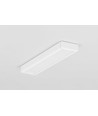 2m Aluminiumprofil SURFACE14 EE7F/TY - Weiß lackiert, Aufbau, LED-Schiene