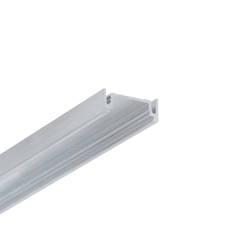 2m Aluprofil SURFACE14.V2 EE7F/Y - Unbehandeltes Aluminium, Aufbau, LED-Schiene