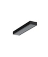 2m Aluminiumprofil SURFACE14.V2 EE7F/Y - Schwarz eloxiert, Aufbau, LED-Schiene
