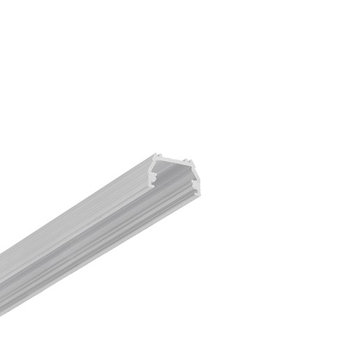 1m Aluprofil UNI12 BCD/U - Unbehandeltes Aluminium, Aufbau, LED-Schiene