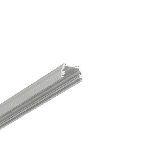 2m Aluprofil UNI12 BCD/U - Eloxiert, Aufbau, LED-Schiene
