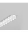 2m Aluprofil UNI12 BCD/U - Weiß lackiert, Aufbau, LED-Schiene