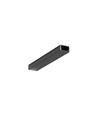 2m Aluprofil UNI14 BC3/Y - Schwarz eloxiert, Aufbau, LED-Schiene