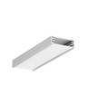 2m Aluprofil WIDE24 G/W - eloxiert, Aufbau, LED-Schiene