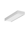 2m Aluprofil WIDE24 G/W - Unbehandeltes Aluminium, Aufbaumontage, LED-Schiene