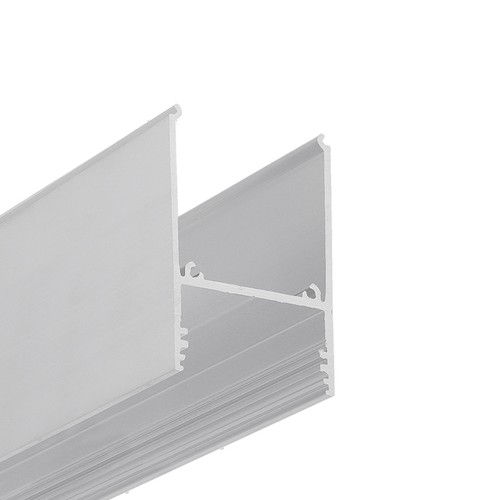1m Aluprofil COMBO30-01 ACDE-9 - Unbehandeltes Aluminium, Aufbaumontage, LED-Schiene