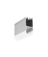 1m Aluprofil COMBO30-01 ACDE-9 - Eloxiert, Aufbau, LED-Schiene