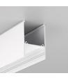 1m Aluprofil COMBO30-01 ACDE-9 - Weiß lackiert, Aufbau, LED-Schiene
