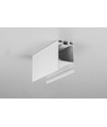 1m Aluprofil COMBO30-01 ACDE-9 - Weiß lackiert, Aufbau, LED-Schiene