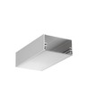 1m Aluprofil LOWI C10 - Eloxiert, Aufbau, LED-Schiene