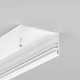 1m Aluprofil LOWI C10 - Weiß lackiert, Aufbau, LED-Schiene