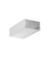 1m Aluprofil LOWI C10 - Unbehandeltes Aluminium, Aufbau, LED-Schiene