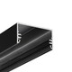 1m Aluprofil LOWI C10 - Schwarz lackiert, Aufbau, LED-Schiene