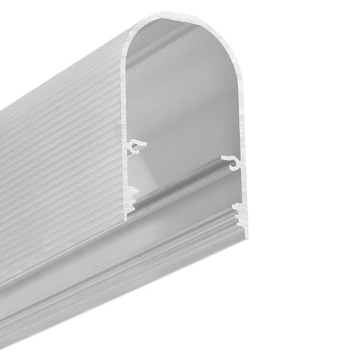 1m Aluprofil NAMI23 CD-9 - Unbehandeltes Aluminium, Aufbau, LED-Schiene