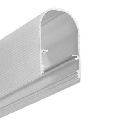 1m Aluprofil NAMI23 CD-9 - Unbehandeltes Aluminium, Aufbau, LED-Schiene