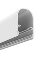 1m Aluprofil NAMI23 CD-9 - Weiß lackiert, Aufbau, LED-Schiene