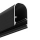 1m Aluminiumprofil NAMI23 CD-9 - Schwarz eloxiert, Aufbaumontage, LED-Schiene