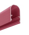 1m Aluprofil NAMI23 CD-9 - Staubrosa lackiert, Aufbau, LED-Schiene