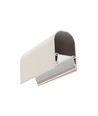 1m Aluprofil NAMI23 CD-9 - Beige lackiert, Aufbau, LED-Schiene