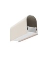 1m Aluprofil NAMI23 CD-9 - Beige lackiert, Aufbau, LED-Schiene