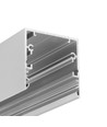 1m Aluprofil PHIL53 C10 - Eloxiert, Aufbau, LED-Schiene