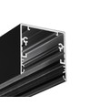 1m Aluprofil PHIL53 C10 - Schwarz lackiert, Aufbau, LED-Schiene