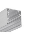 2m Aluprofil PHIL53 C10 - Unbehandeltes Aluminium, Aufbau, LED-Schiene