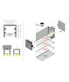 2m Aluprofil PHIL53 C10 - Unbehandeltes Aluminium, Aufbau, LED-Schiene