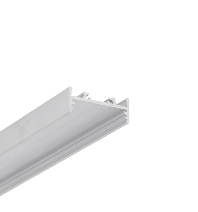 1m Aluprofil VARIO30-01 ACDE-9/TY - Unbehandeltes Aluminium, Aufbau, LED-Schiene