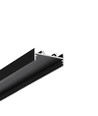 2m Aluprofil VARIO30-01 ACDE-9/TY - Schwarz eloxiert, Aufbau, LED-Schiene