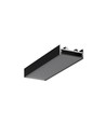 2m Aluprofil VARIO30-01 ACDE-9/TY - Schwarz eloxiert, Aufbau, LED-Schiene