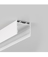 2m Aluprofil VARIO30-02 ACDE-9/TY - Weiß lackiert, Aufbau, LED-Schiene