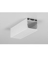 2m Aluprofil VARIO30-02 ACDE-9/TY - Weiß lackiert, Aufbau, LED-Schiene