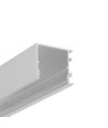 1m Aluprofil VARIO30-03 ACDE-9/TY - Unbehandeltes Aluminium, Aufbaumontage, LED-Schiene
