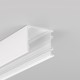 1m Aluprofil VARIO30-03 ACDE-9/TY - Weiß lackiert, Aufbau, LED-Schiene