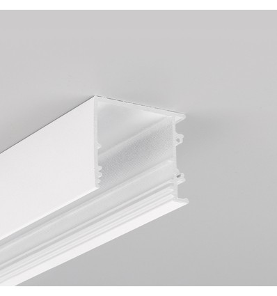 1m Aluprofil VARIO30-03 ACDE-9/TY - Weiß lackiert, Aufbau, LED-Schiene