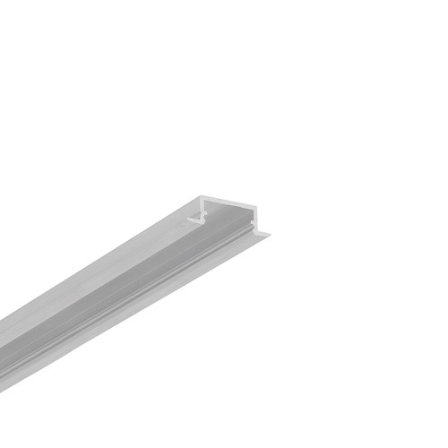 2m Aluprofil BEGTIN12 J/S - Unbehandeltes Aluminium, Einbau, LED-Schiene