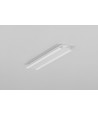 2m Aluminiumprofil BEGTIN12 J/S - Weiß lackiert, Einbau, LED-Schiene