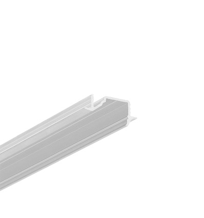 2m Aluprofil DIAGONAL10 C - Unbehandeltes Aluminium, Einbau, LED-Schiene