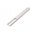 PVC-Profil 16x7 für LED-Strip - 2 Meter, weiß, inkl. milchweißem Abdeckung