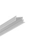 2m Aluprofil DIAGONAL14 F/TY - Unbehandeltes Aluminium, Einbau, LED-Schiene
