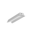 2m Aluminiumprofil DIAGONAL14 F/TY - Eloxiert, Einbau, LED-Schiene
