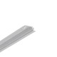 2m Aluprofil GROOVE10 BC/UX - Unbehandeltes Aluminium, Einbau, LED-Schiene