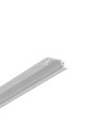 2m Aluprofil GROOVE10 BC/UX - Unbehandeltes Aluminium, Einbau, LED-Schiene