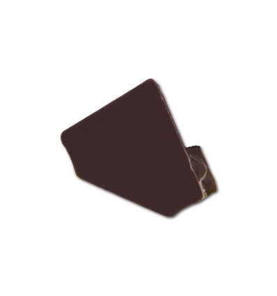 Endkappen für PVC-Eckprofil 15x15 - 2 Stück, schwarz