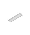 2m Aluprofil GROOVE10.V2 A1C/U - Unbehandeltes Aluminium, Einbau, LED-Schiene